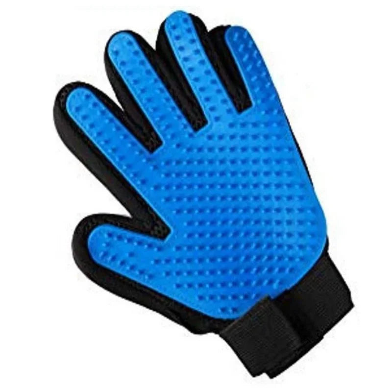 Dual-Sided Pet Grooming Kit with Cleaning Glove